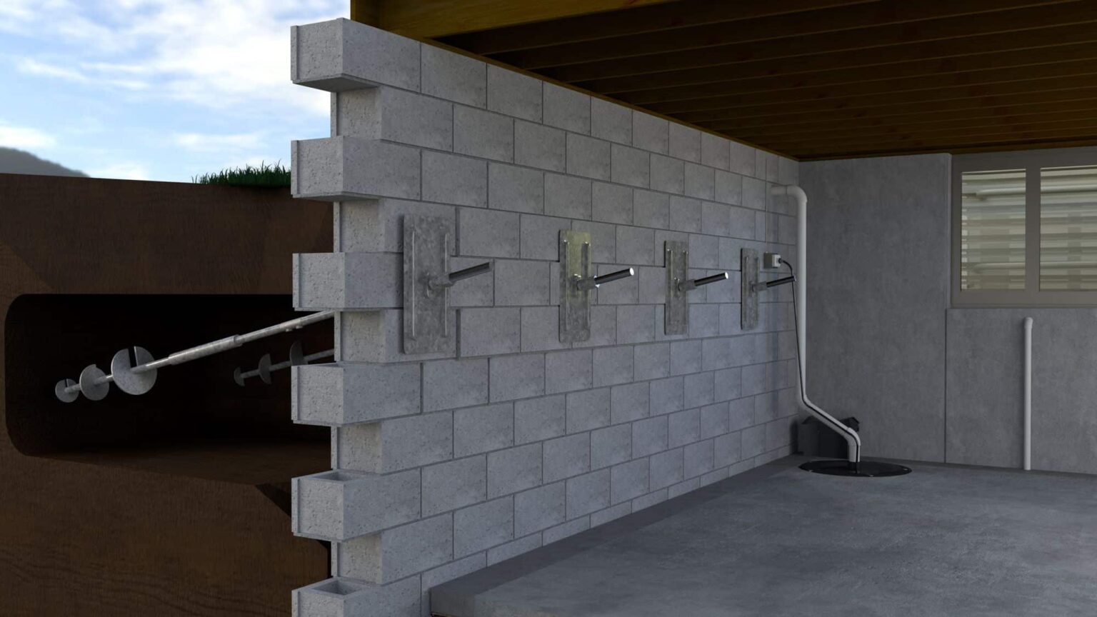 Deadman Anchors: Reinforce Your Retaining or Basement Wall